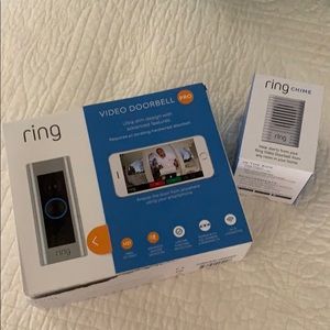 Ring doorbell and chime